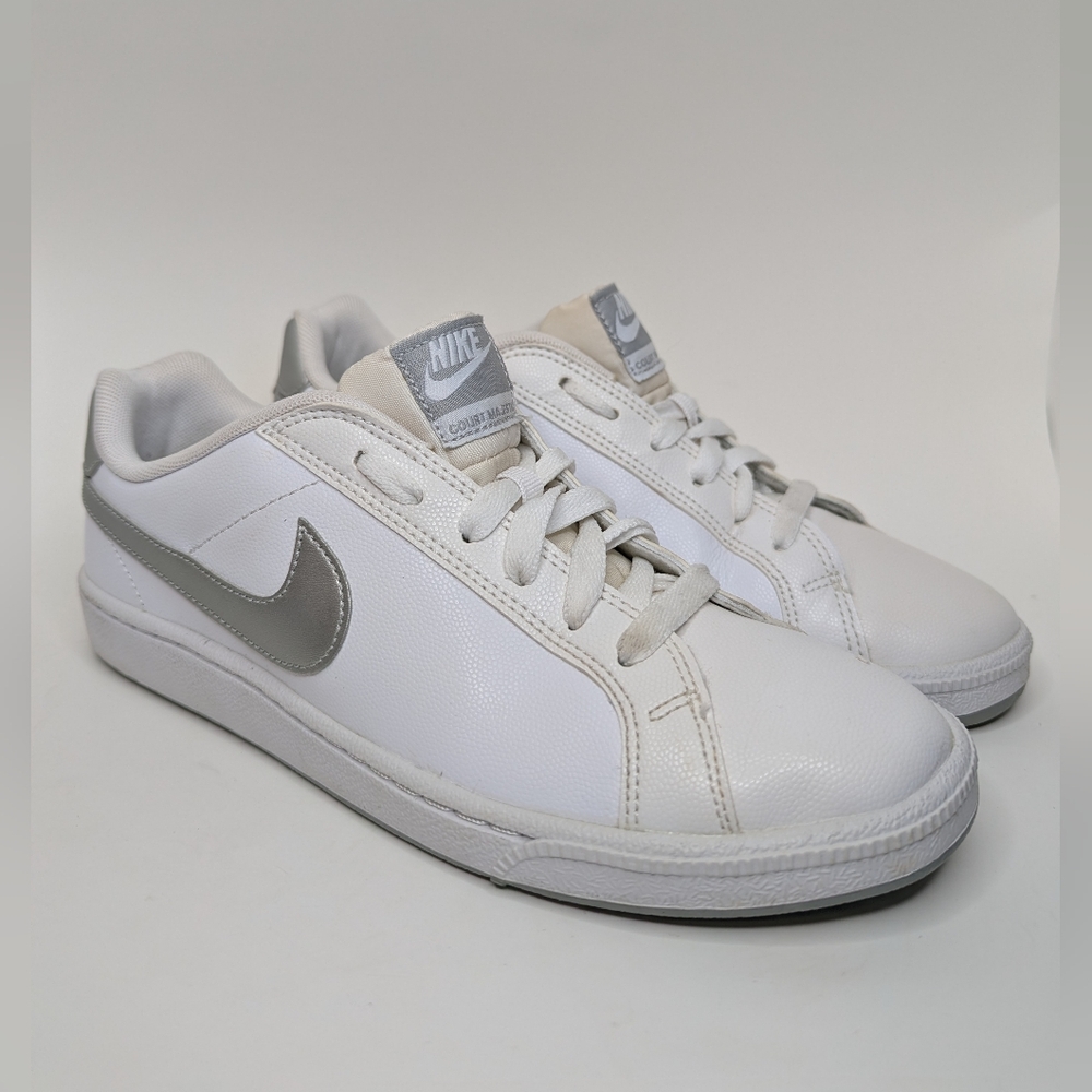 Nike Court Majestic Sneakers White/Silver Women's Size 8.5
